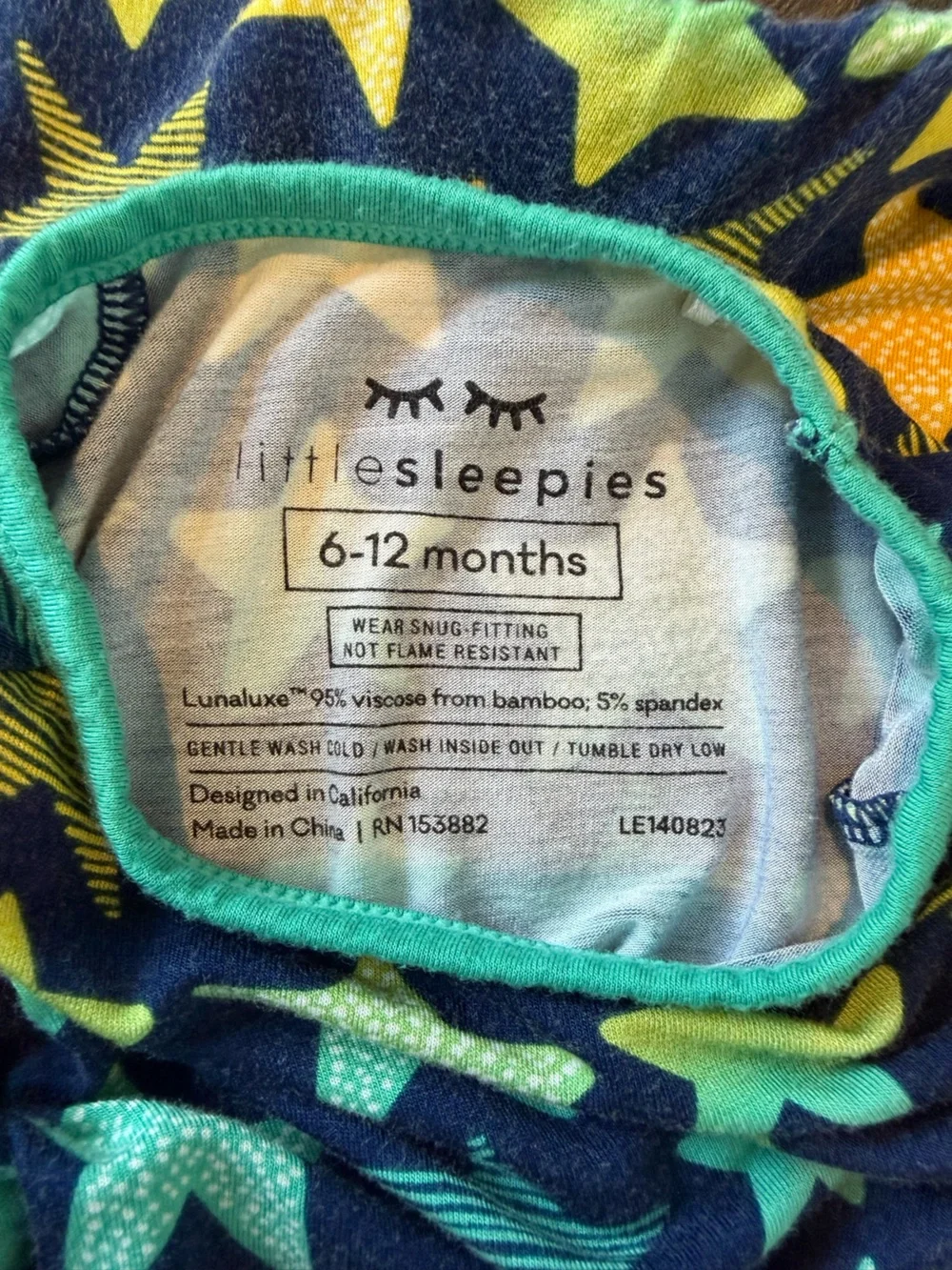 Little Sleepies zippy 12